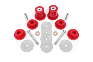 Dodge Challenger Differential Lockout Bushing Kit - BMR Suspension - Red - `15-`18